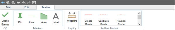 Event Editor Review tab Event Editor Review tab